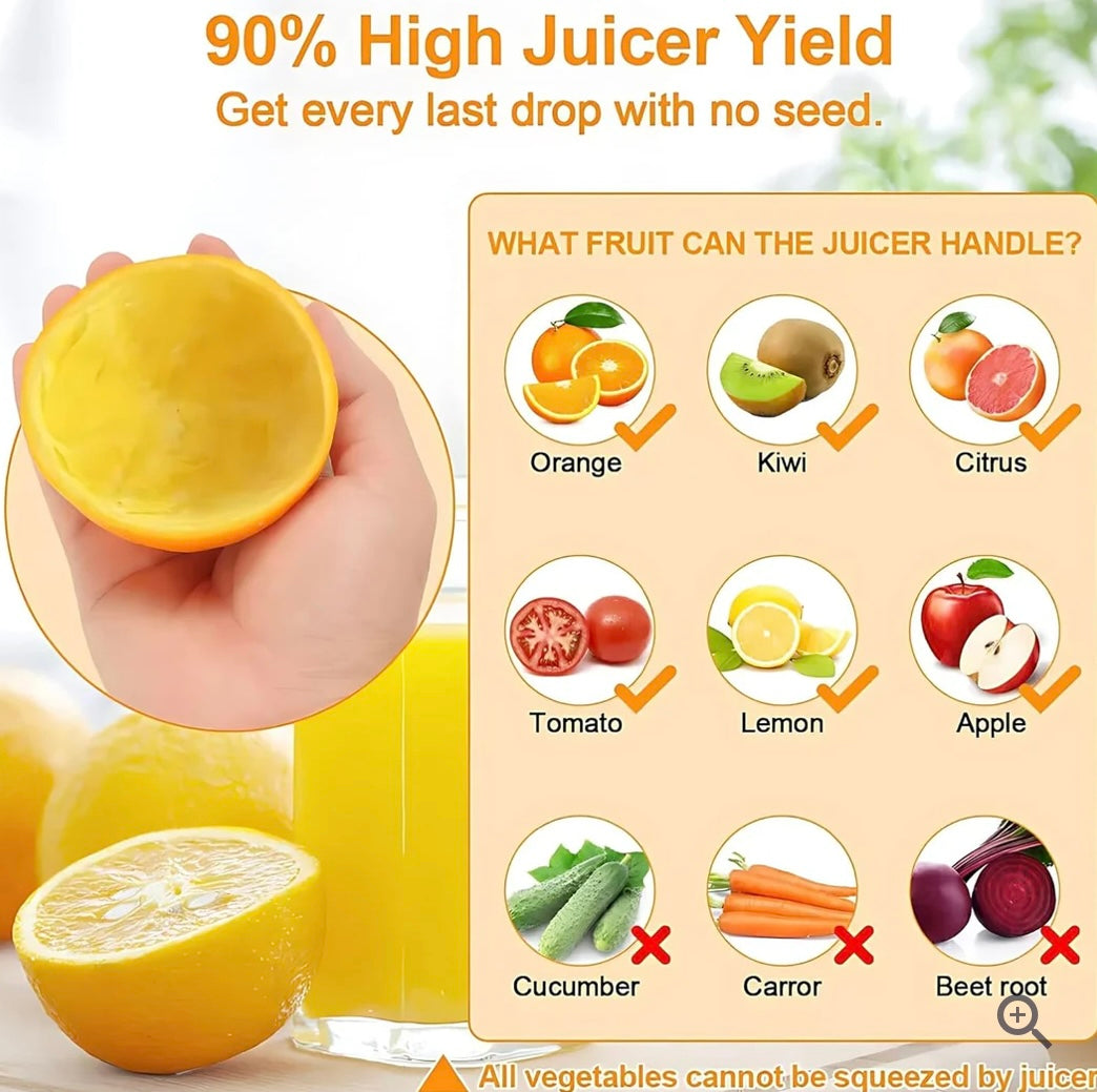 Rechargeable juice maker