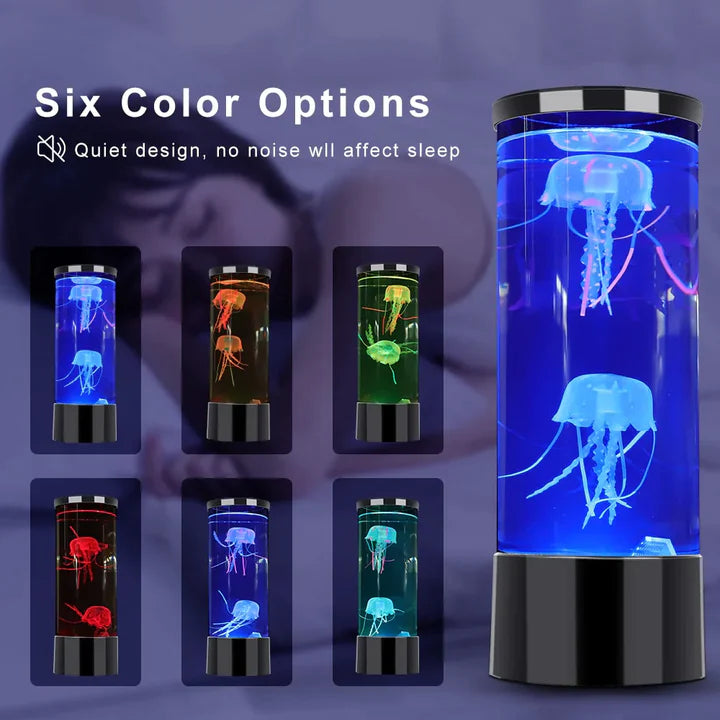 Jelly fish led lamp