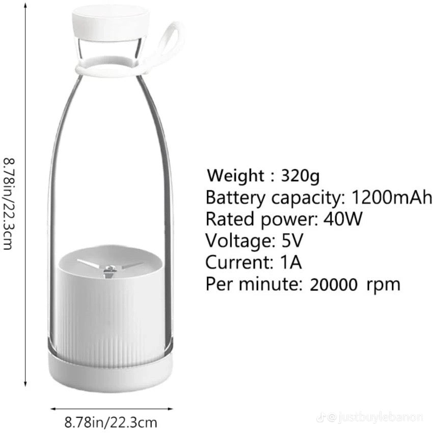 Mini portable blender