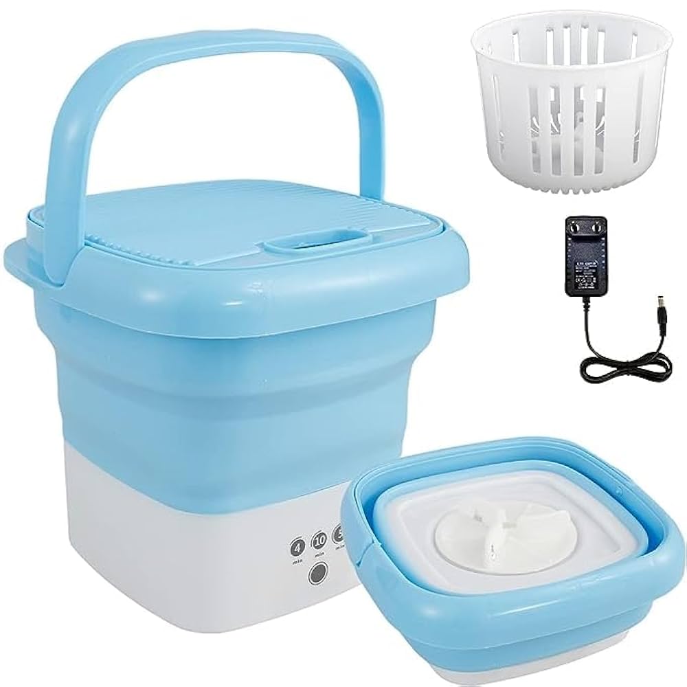 Portable mini cloth washer