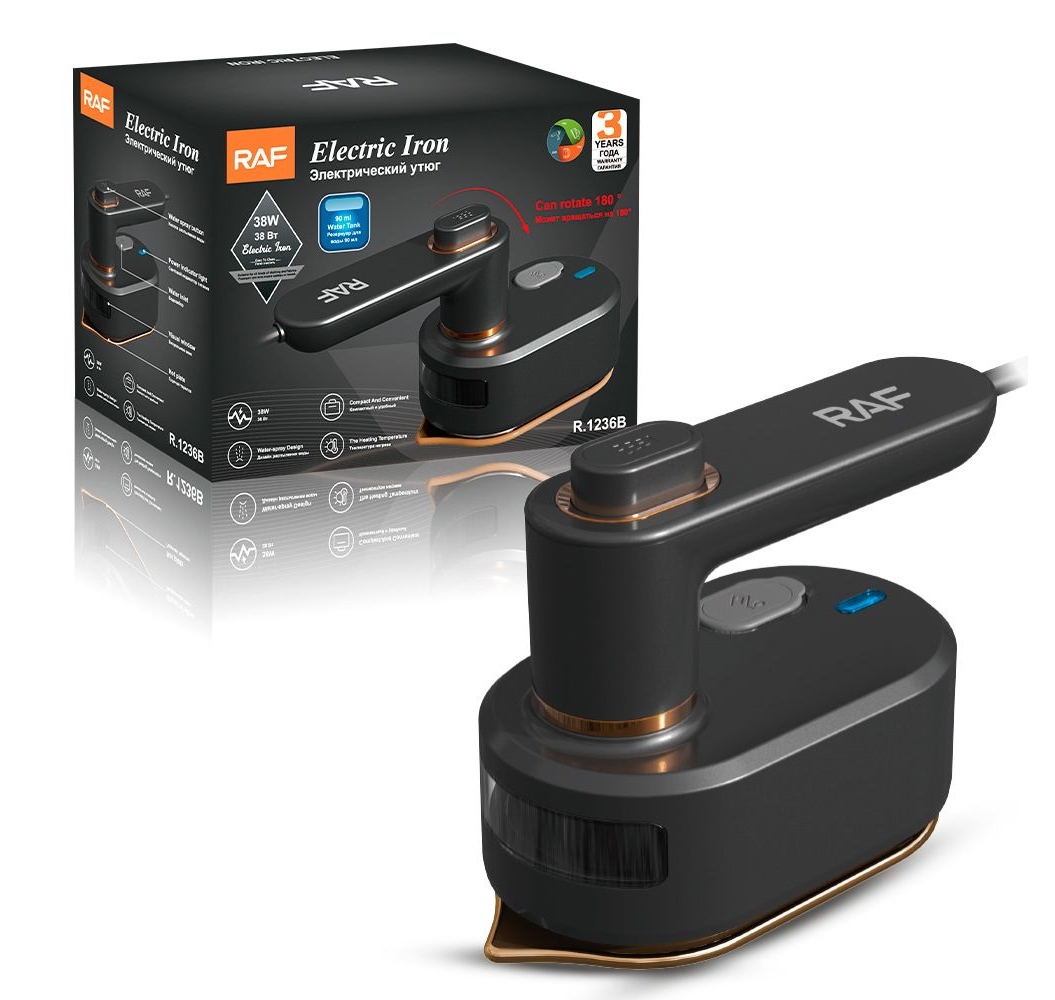 Electric stream iron