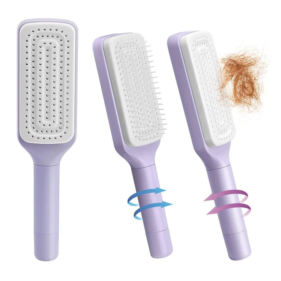 SELF CLEANING BRUSH