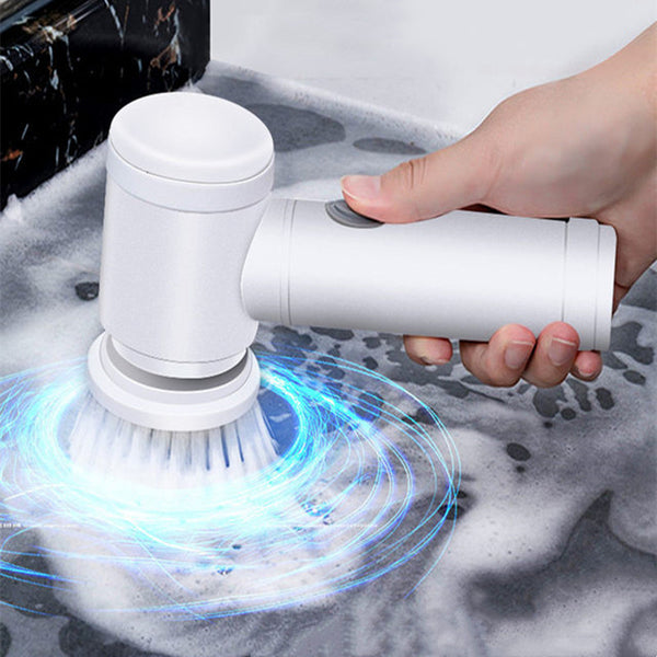 Electric brush cleaner