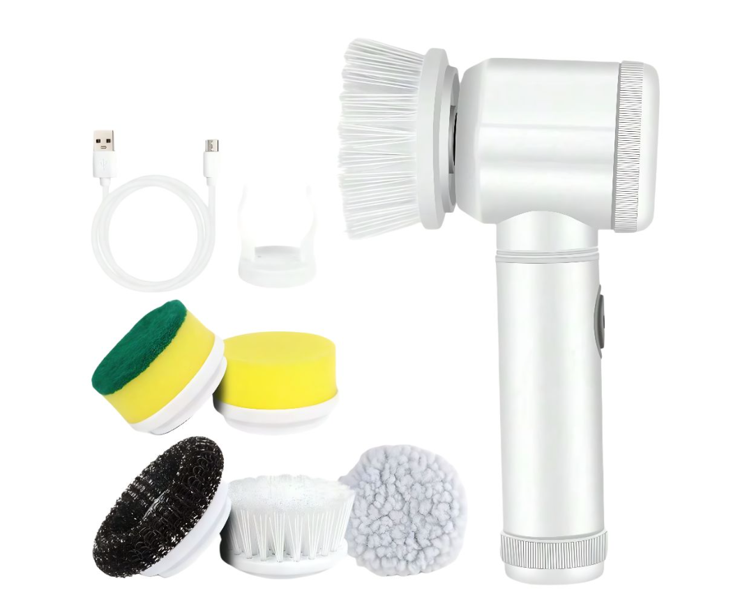 Electric brush cleaner