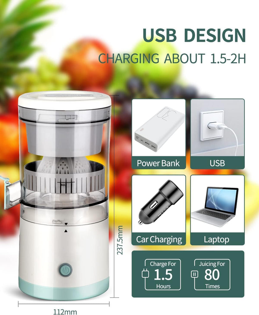 Rechargeable juice maker