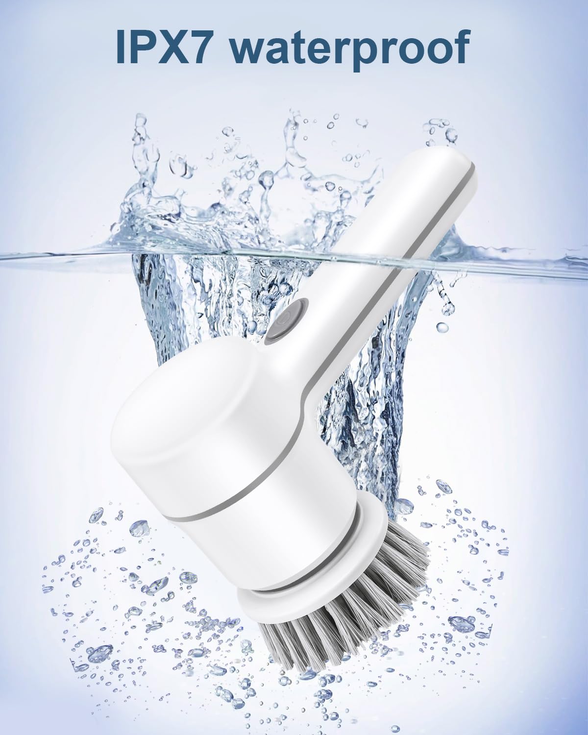 Electric brush cleaner