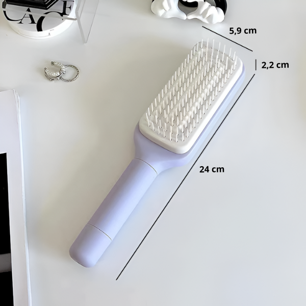 SELF CLEANING BRUSH