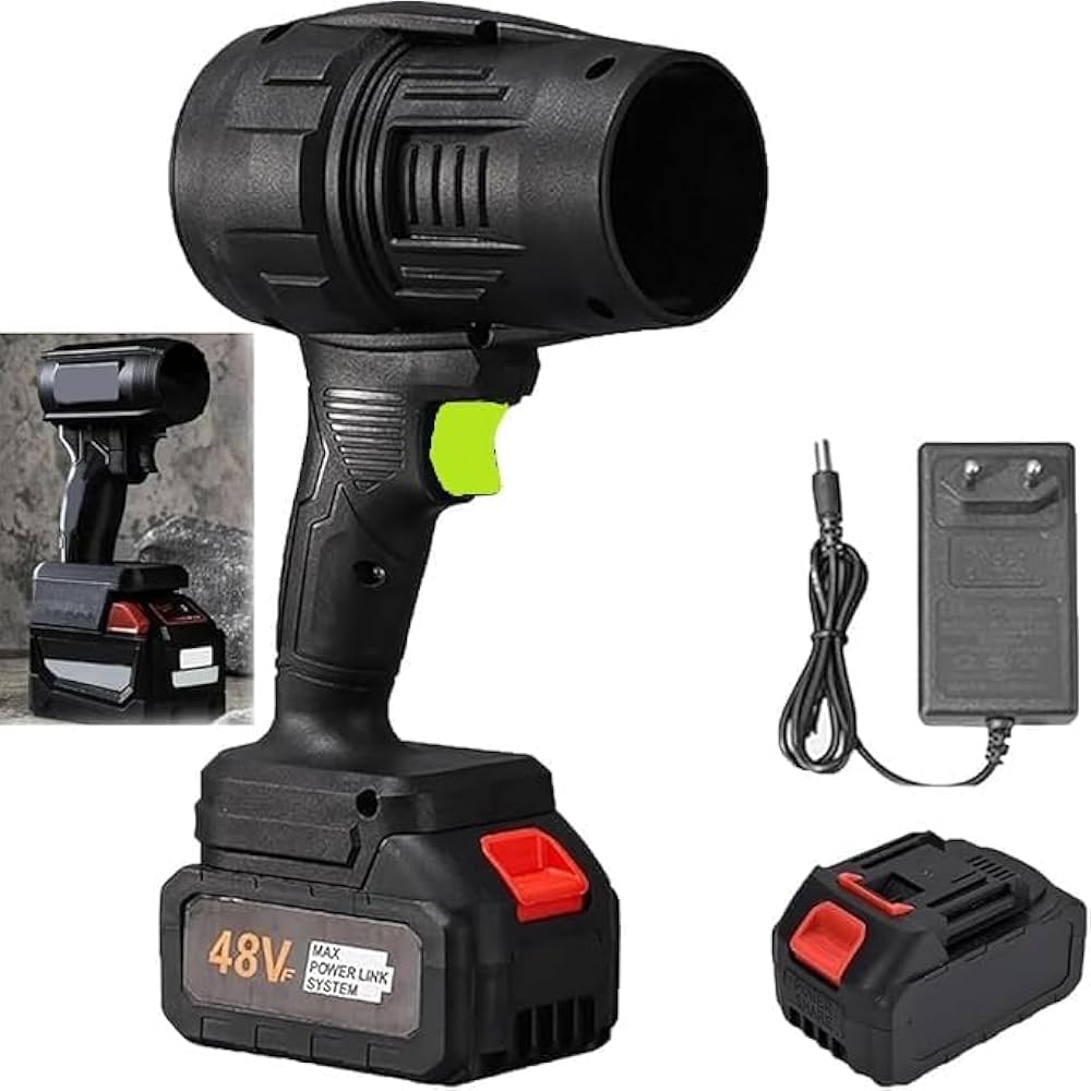 Air Pressure Power Blower Mini Cordless With Leaf Blower Cordless Compressed Air Duster 120mph for Car Wash