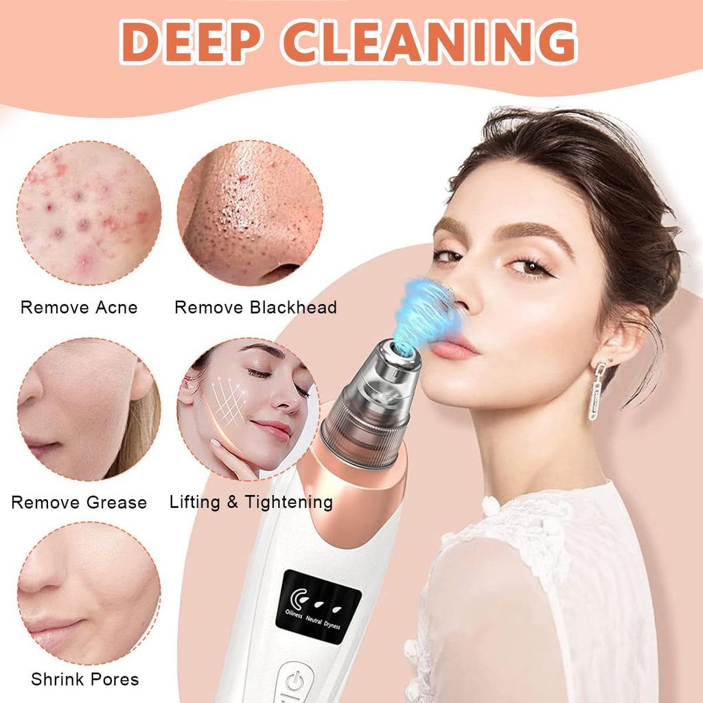 Vacum pore cleaner